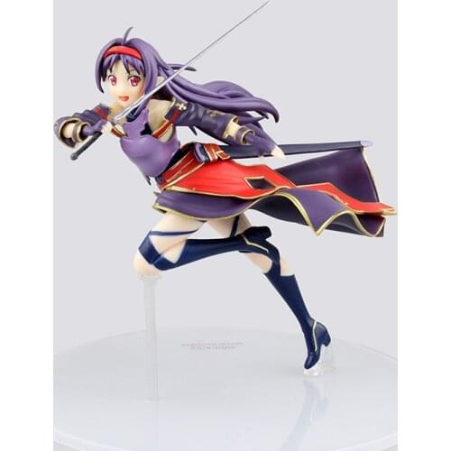Japanese Anime Sword Art Online II Figure 1/7 Scale Konno Yuuki Anime PVC Action Figure Toy Collection Model Decoration Doll