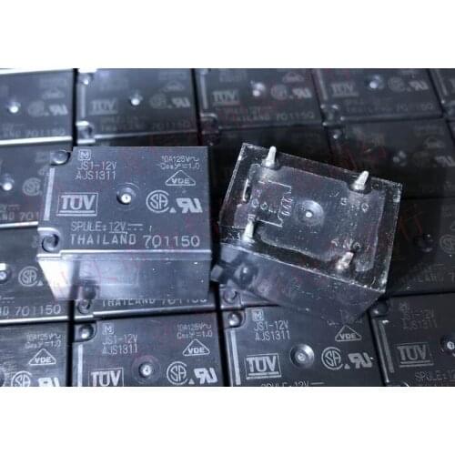 10 teile/los) 100% Original Neue JS1-5V-F JS1-12V-F JS1-24V-F 5 PINS 10A Power Relais