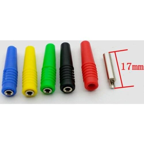100PCS 5 Color Copper 2mm Banana Socket Solder Test ADAPTER