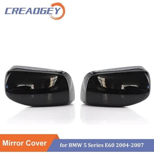 2PCS Rearview Mirror for BMW E60 E61 E63 E64 520i 525i 528i 528xi 530i 03-08 Door Side Mirror Cover Caps 51167078360 51167078359