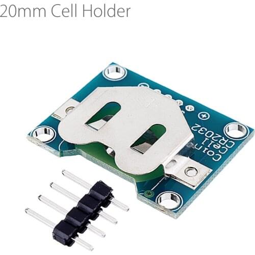 20mm Coin Cell Expansion Board CR2032 Button Battery Holder with 4 pins