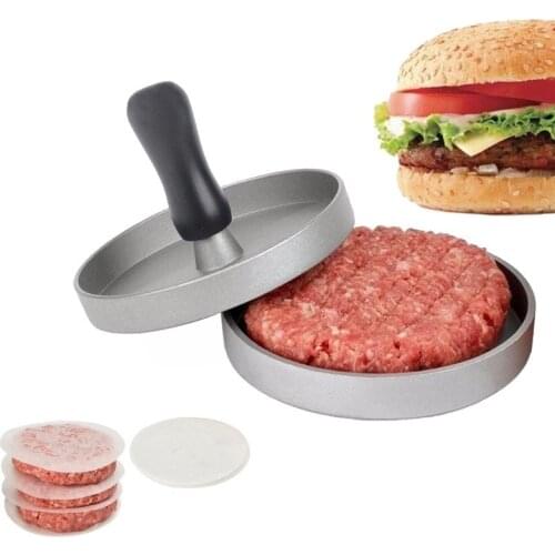 Non-stick Hamburger Press Maker Beef Burger Grill Mold Patties Making Press Maker Aluminum Homemade Perfect