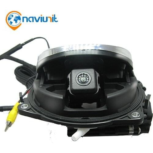 Car Flip Logo Reverse Camera for Volkswagen VW Golf 5/6 MK6 Passat B6 CC B7 B8 Golf 7 Emblem Rear View Camera RGB CVBS CCD HD