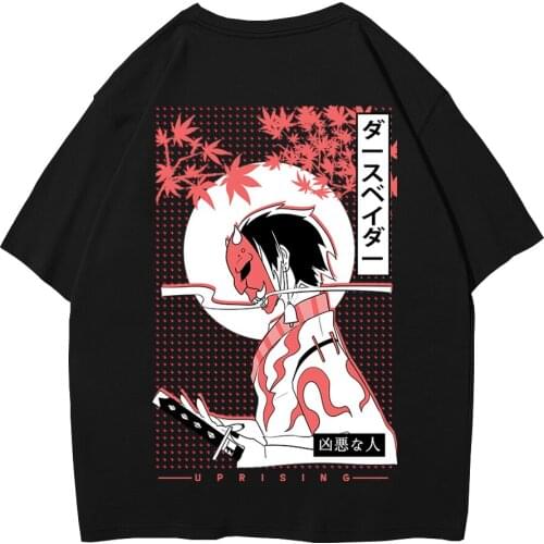 HipHop Back Printed Hip Hop T Shirt Men Snake Ghost T-shirt Harajuku Streetwear Tshirt Cotton Short Sleeve Summer Tops Tee