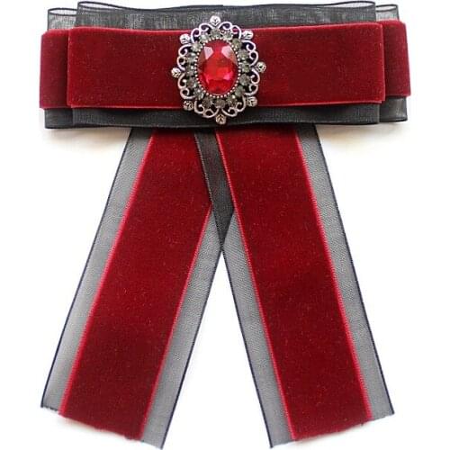 Hand-made Bow Tie Excellent Top-end Mens Gifts Korean Ribbon Double Layer Groom Wedding Performance Trendy High-quality Bowtie