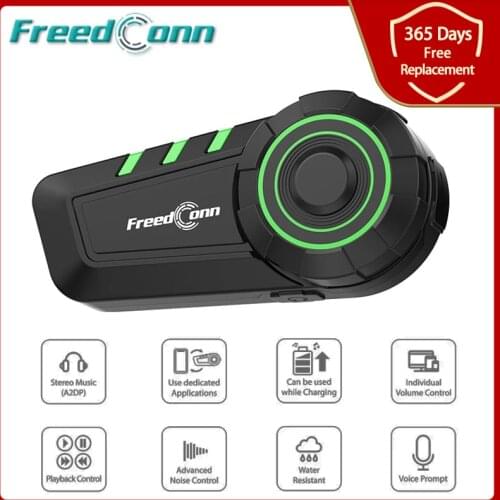 FreedConn Brand BT Bluetooth Motorcycle Motorbike Helmet Headset Good Quality with FM radio