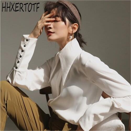 Женские футболки с длинным рукавом HHXERTOTF China At AliExpress