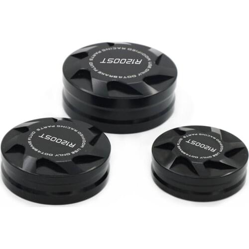 For BMW R1200ST R1200 ST 2005 2006 2007 Front Rear Brake Cluth Cylinder Fluid Reservoir Cover Motorcycle Accessories CNC