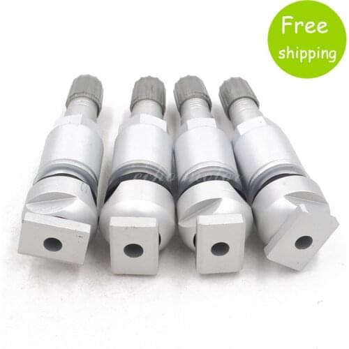 New 4pcs TPMS Tire Valve For Jeep Wrangler Mercedes-Benz Tubeless Valve For Tyre Pressure Monitoring System Sensor Repair kit