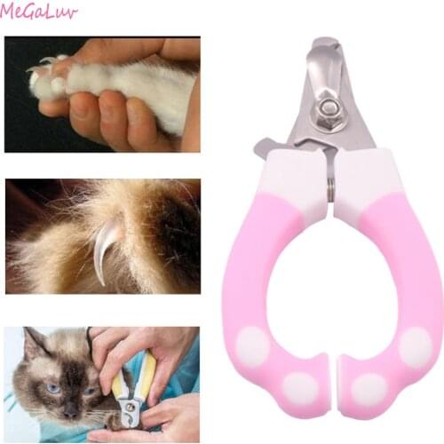 Professional Pet Cat Dog Nail Clipper Cutter Stainless Steel Grooming Scissors Clippers Claw Nail Grinders With Rasp Knife