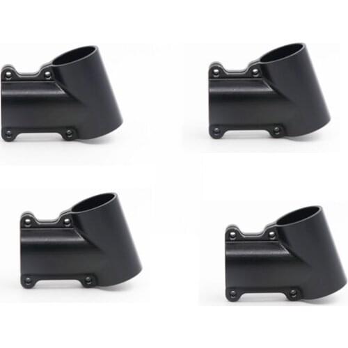 Aluminum Alloy D20mm to 20mm Tripod Tee Tilt 20 Degree Three-way Tee Joint Carbon Tube Fixed Connector Adapter fr Plant UAV