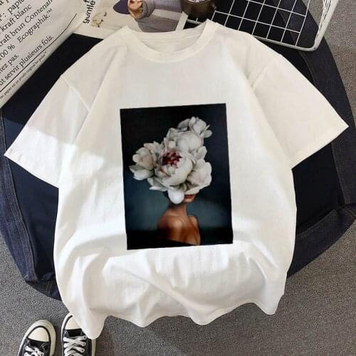 Women T-shirt Harajuku Graphics printing Tees Casual T Shirt Funny Short-sleeved T-shirt Fashion T-shirt Tops Female Clothing