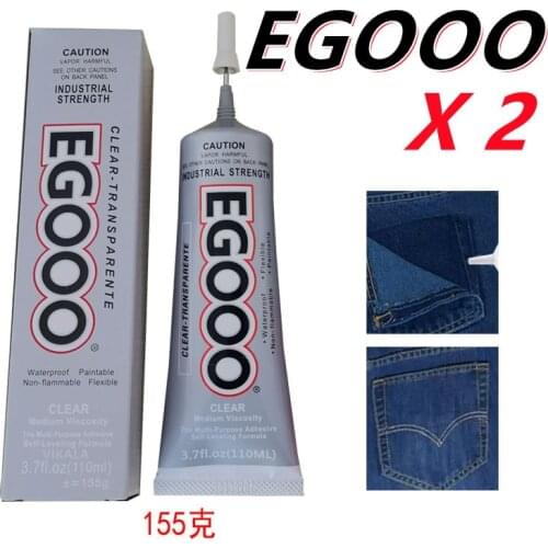 2pcs Cloth Glue Adhesive Clothing Repair Printing Pattern Rhinestone Trademark Soft Glue Clothing Manual Universal Leather Glue