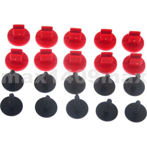 20pcs Engine Undertray Fastener Snap Clips Buckle Bottom Shield Guards Screws Clamps For Ford For C-Max For S-Max