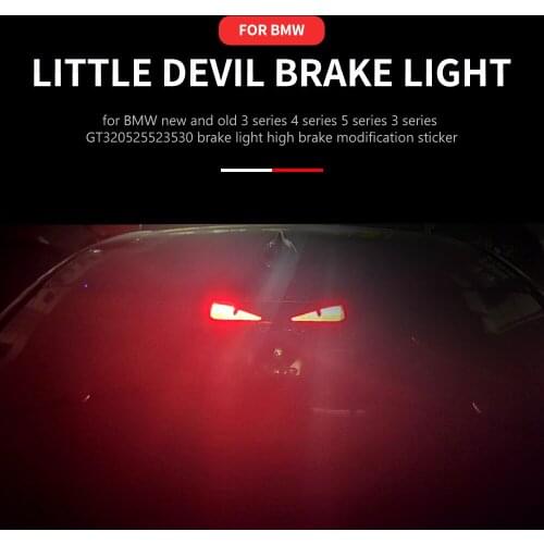 Car Parking Signal Light for BMW F30 F32, Tail Dashboard Sticker for BMW 3 Series 2012-2018, Park Light Trim Decoration