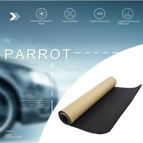 Car Sound Deadener Noise Insulation Acoustic Dampening Foam Subwoofer Mat Sound Thermal Proofing Pad Car Sound Deadener Mat