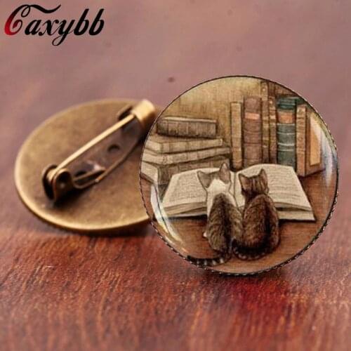 Броши с кошками на одежду Caxybb China At AliExpress