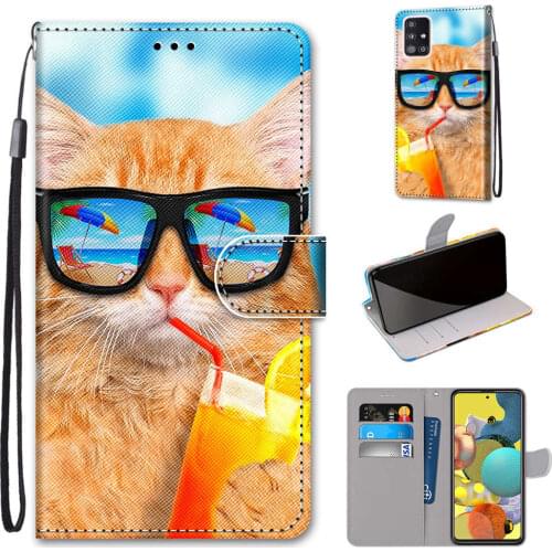 Cat Tiger Leather Flip Case For Wallet Xiaomi Redmi Note 3S 4A 4X 5 Plus 5A 6 7 7A 8 8A 9 9A 9C Phone Book Cover Housing DP08F