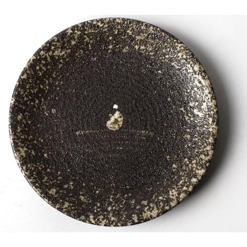 Zen Teapot Base Pottery Monk Saucer For Teapot Kung Fu Tea Ceremony Water Storage Tea Trays