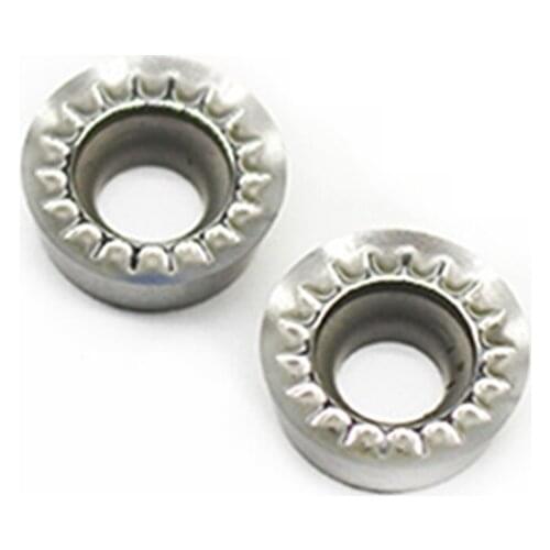 20PCS RPGT10T3 MO AK H01 Aluminum cutter blade Insert Cutting Tool turning tool CNC Tools AL +TIN Alloy wood face milling