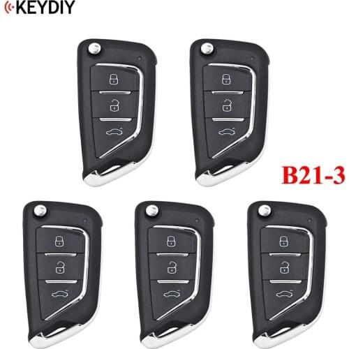 HKOBDII KEYDIY Original KD B21-3 3Buttons B series Universial Remote For KD900/KD-X2/ URG200/KD MINI B Series Remote