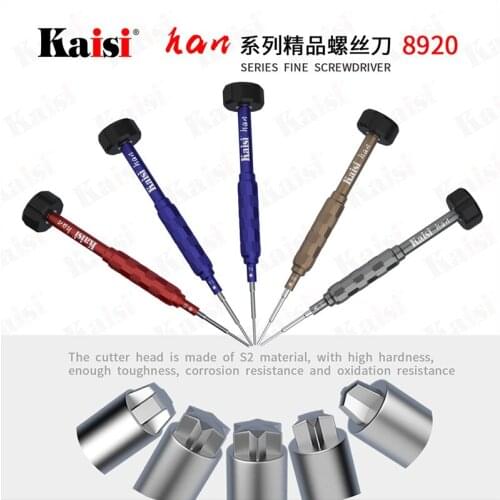 Kaisi Precision Screwdriver High Quality S2 Opening Tools Kit for Phone Repair Samsung Screen Repair Kit K-8920