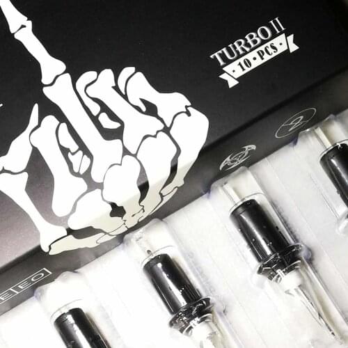 Origin FKU Tattoo Needles Cartridge 10PCS RL/RS/M1/RM Free Shipping For Tattoo Gun And Permanent Makeup Machine In Professional