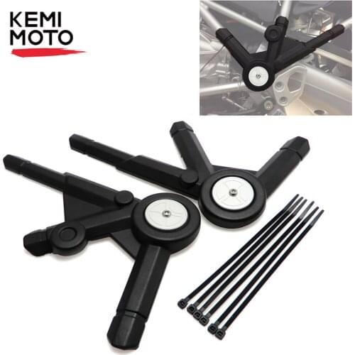 KEMiMOTO For BMW R1200GS LC R1200 GS LC ADV Adventure 2013-2018 Motorcycle Side Frame Panel Guard Protector Cover