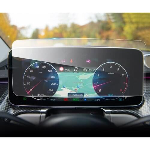 LFOTPP Car Screen Protector For S-CLASS W223 12.3 Inch 2021 LCD Instrument Display Auto Interior Protection Sticker Accessories