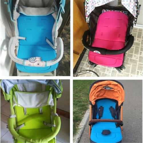 Baby Stroller Seat Cushion Kids High Chair Seat Soft Mattress Baby Stroller Cushion Pad Pushchair Cushion Stroller Accessories