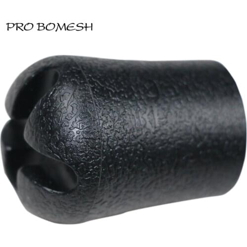 Pro Bomesh 4pcs/Lot 27.5g 29g Rubber Gimbal Butt Cap Fighting Butt Cap DIY Fishing Rod Component Repair Accessory