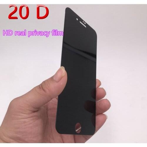 LVOEST 20D Anti Spy Tempered Glass For iPhone 11 Pro 12 mini XS Max XR Privacy Screen protector iPhone 7 8 Plus SE 2020 Glass