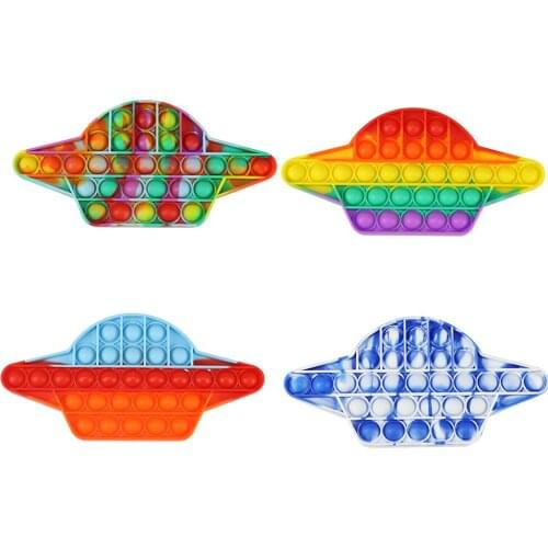 Push Fidget Squeeze Toys Finger Exercise Board for Fine Motor Skills Training Children Fun Pressure Reduction Toy