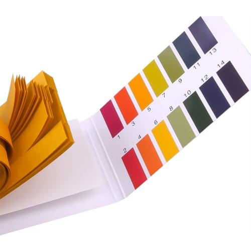 80 Strips/pack PH Test Strip PH Value 1-14 Litmus Testing Paper Tester Aquarium Pond Water Testing