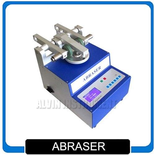 Taber Abrasion Tester abraser Abrader Rotational Abrasion Tester meets main international standards Two run speed Free Shipping