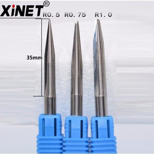 6mm*60L,Freeshipping,CNC Solid Carbide Milling Cutter,tapered ball nose end mill,woodworking tool,relief sculpture