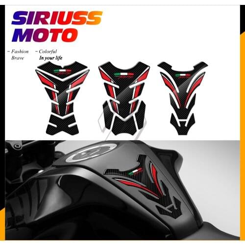 3D Motorcycle Tank Pad Protector Case for Yamaha Honda Kawasaki Suzuki Motorbike for Triumph Aprilia RV4 RSV4