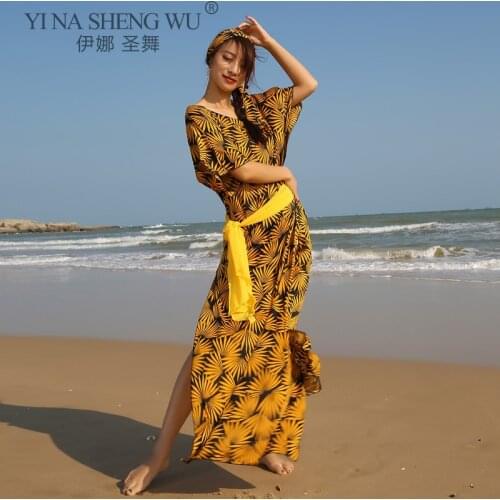 Belly Dance Costume Robe Perforamce Dress Oriental National Dance Skirt New For Womens Stage Wear Bellydance Practice Clothes