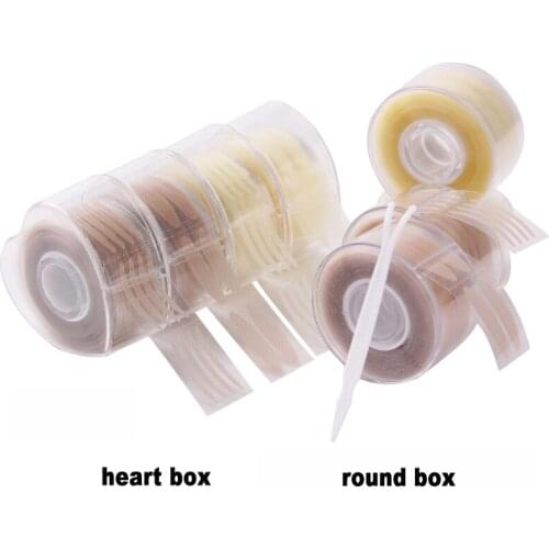600Pcs/box Big Eyes Make Up Eyelid Sticker Double Eyelid Tape Fold Self Adhesive Stickers S/L Makeup Clear Beige Invisible Tools
