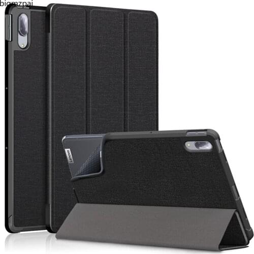 For Lenovo Xiaoxin Pad 11 inch Case Magnetic Fabric Soft TPU Cover Funda Tablet for Lenovo Tab P11 / P11 Pro TB-J706F J606F 2020