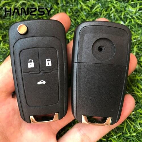 3 buttons Flip Folding Key Case Cover For OPEL Insignia vauxhall Mokka Astra Replacment Car Remote Key shell Fob HU100 Blade
