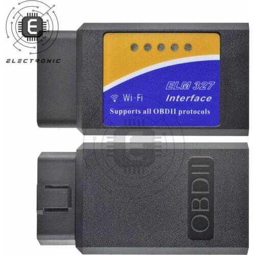 ELM327 V1.5 OBD2 Wireless Car Diagnostic Scanner Barcode Reader For iPhone iOS And Android Automobile Detector