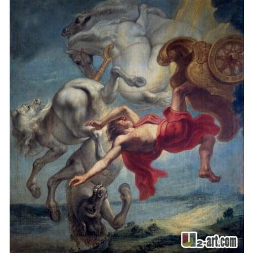 Canvas Prints (Caida de Faeton) Wholesale home decoration oil painting canvas wall picture printing 13-Zjyh- (23) (24*24 inch)