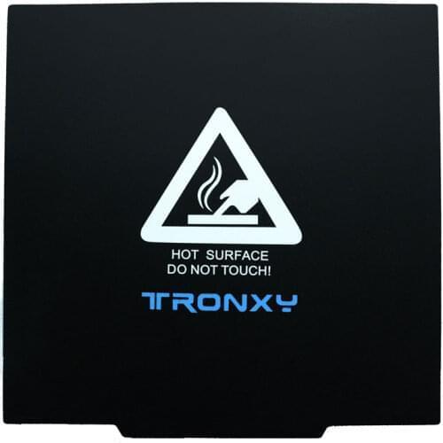 Tronxy 330*330 3D Printer Magnetic Sticker 3D Print Heat Hot Bed Surface Plate Flexible Platforms Double Tape Heated Bed Sticker
