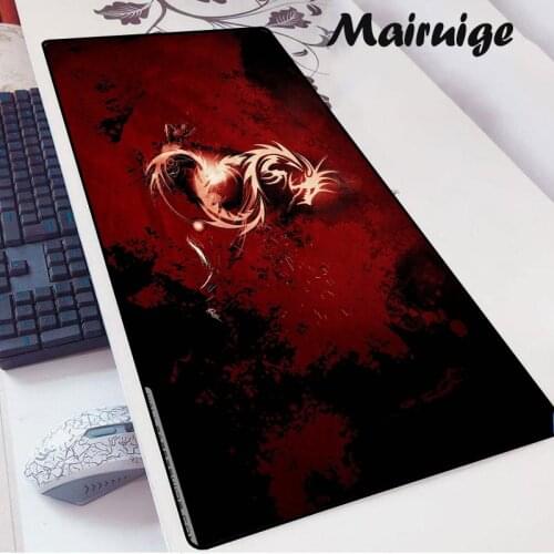 Merrigg Best-selling Student Game Accessories Non-slip Table Mat Msi Anime Dragon World Cool Personality Big Mouse Pad Xxl