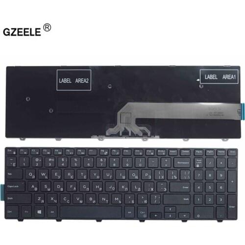 NEW Russian Keyboard for Dell Inspiron 17 5758 15-3000 3546 3558 3559 3551 5543 5548 5552 5759 7557 5551 5555 5558 black RU