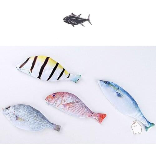 Creative Fish Pencil Box Large Capacity Upgrades Pen Case School Gift Fun Fountain Pen Bag Make-up Pouch School Supplies