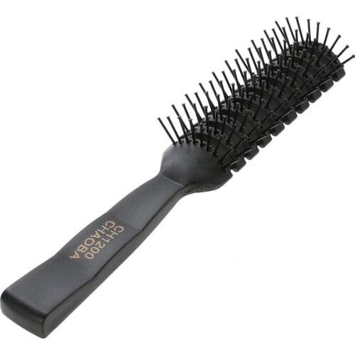 Hairdressing Hair Barber Plastic Handle Pro Anti-Static Hair Comb Brush Brushes Curly Hairdressing High Quantity Hair Care Styli