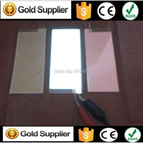 Customzied 154 x 44 mm LCD display el backlight panel el light panel el mould panel without inverter