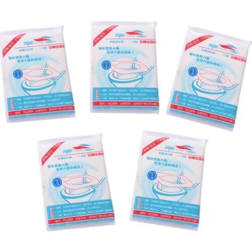 Portable Disposable Toilet Seat Cushion Waterproof Bacteria-proof Toilet Seat Cushion Native Wood Pulp Toilet Seat Paper